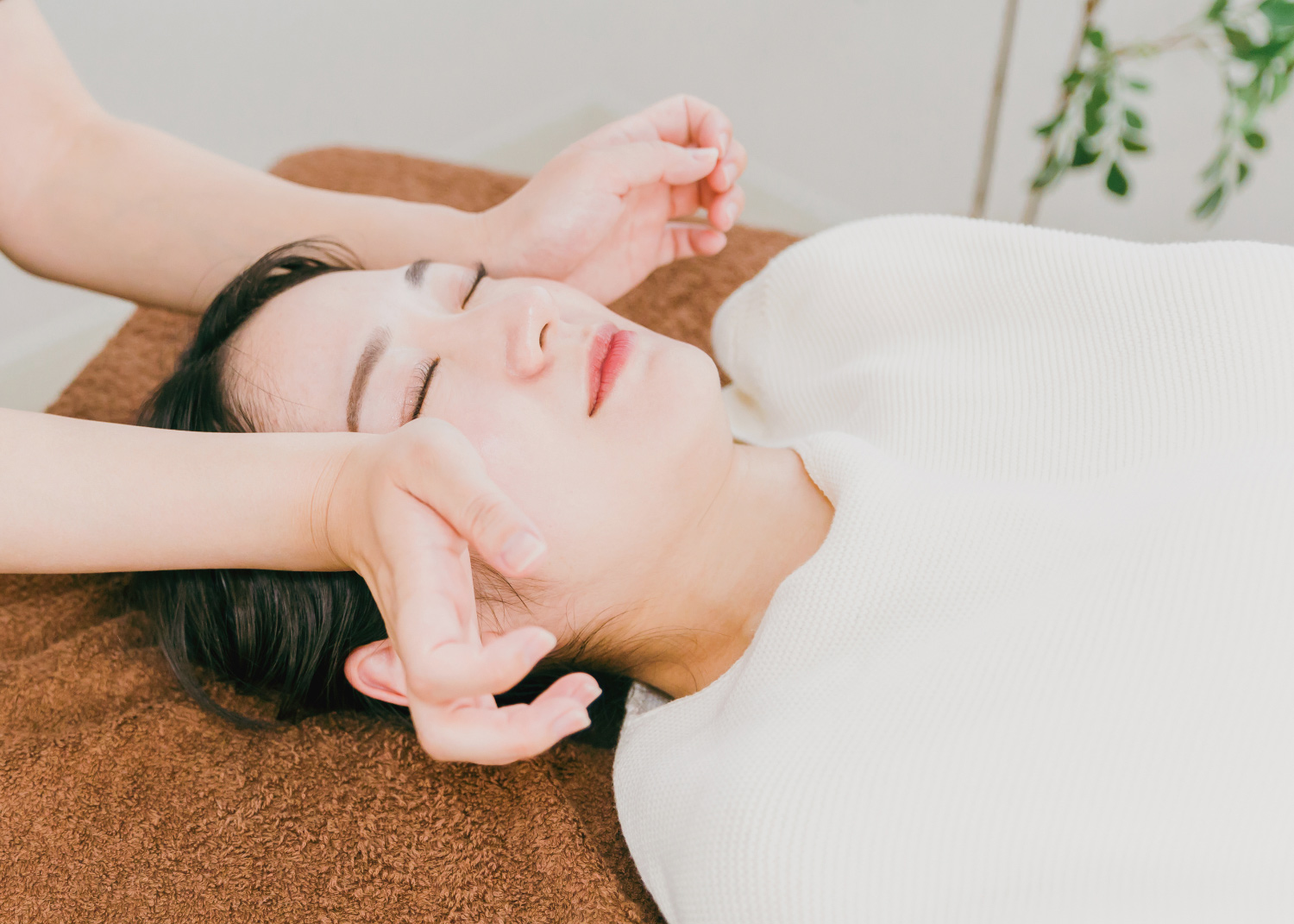 小顔ドライヘッドスパ